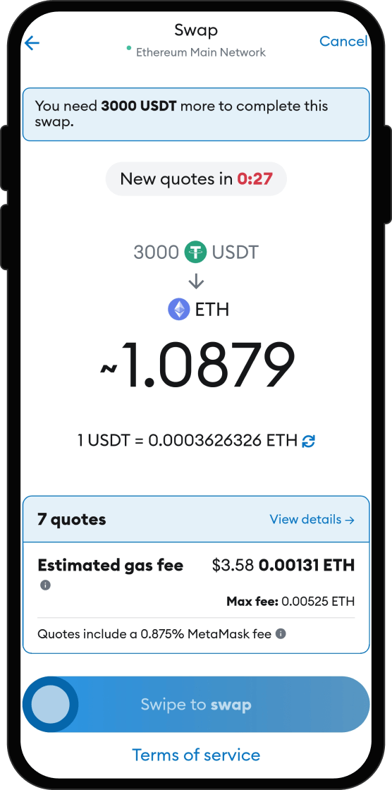 Swap Your USDT for Shiro Neko (shironekobase.xyz)